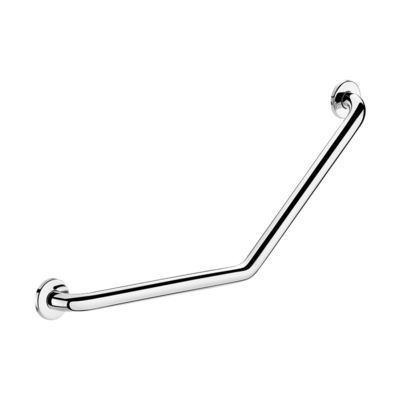 Угловая ручка 135°, Ø 25, 400 x 400 мм, полированная нержавеющая сталь