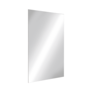 3453-Прямоугольное наклонное зеркало из нержавеющей стали,высота 600 мм